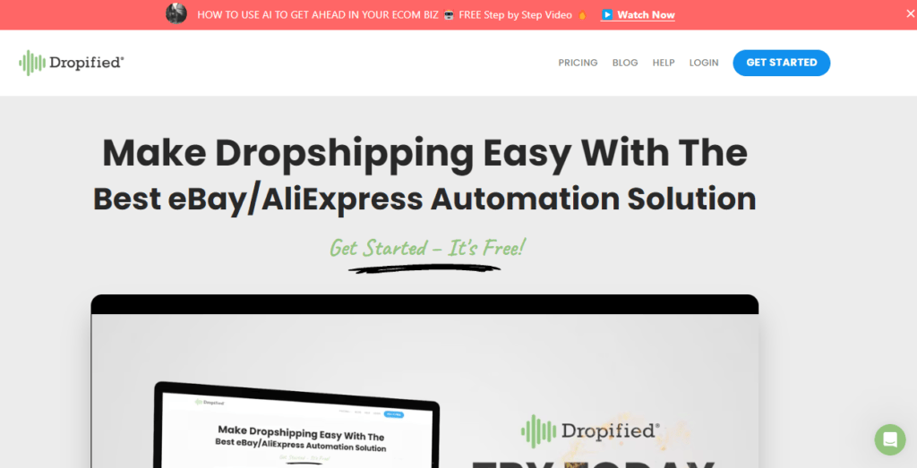 Dropified dropshipping supplier in Georgia