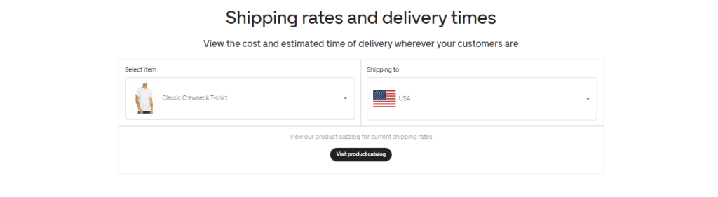 Gelato Shipping Rates