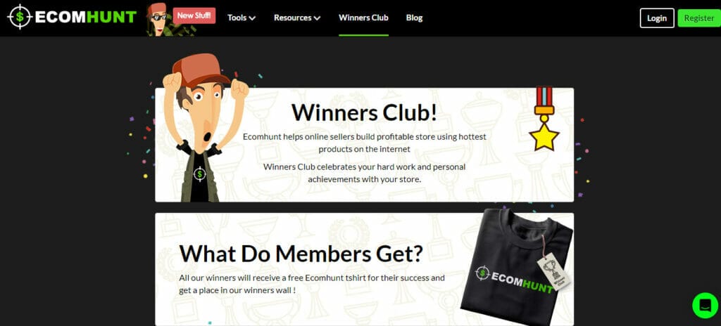 Ecomhunt Winner Club