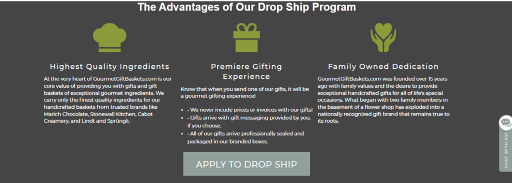 Advantages of joining the Gift Dropshipping Program