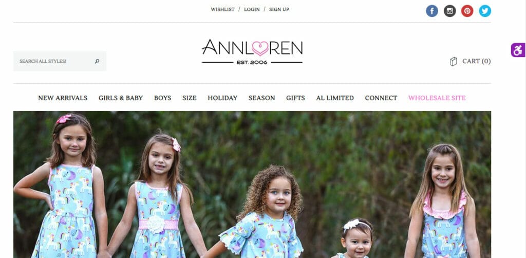 AnnLoren Clothing Supplier