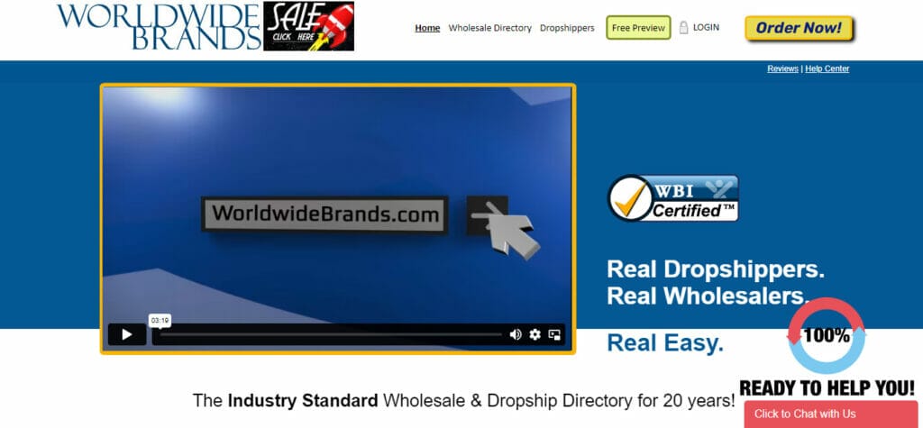 WorldWide Brands Home Page